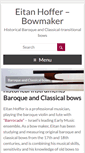 Mobile Screenshot of hoffer-bows.com